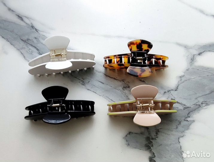 Заколка краб в стиле Balmain