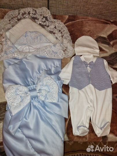 Конверт на выписку тёплая весна/лето