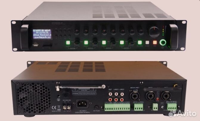 Радиоузел трансляционный SVS Audiotechnik MA-120 P