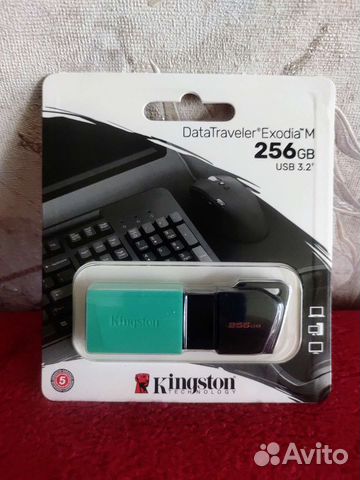 Kingston USB 3.2 на 256 GB новая