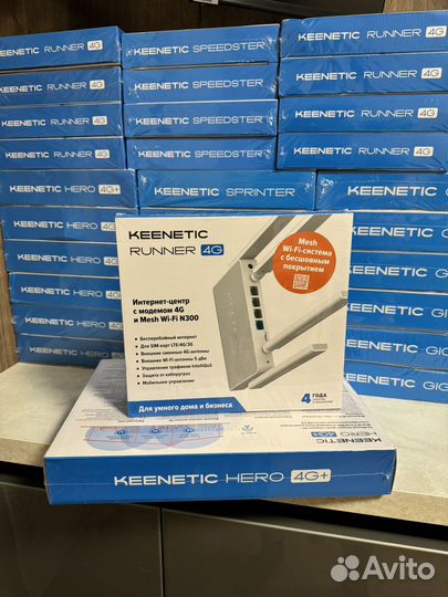 Новый Wi-Fi роутер Keenetic Runner 4G (KN-2211)