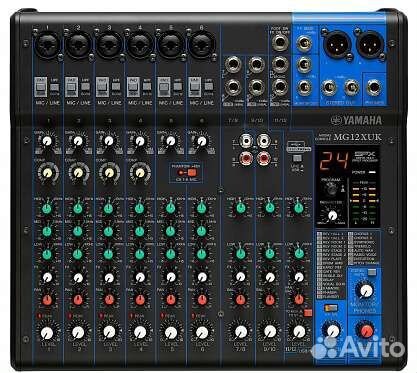 Микшерный пульт yamaha mg12xuk