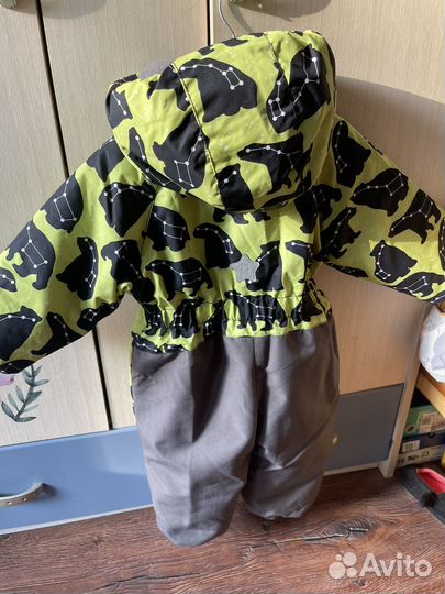 Зимний комбинезон для мальчика 86