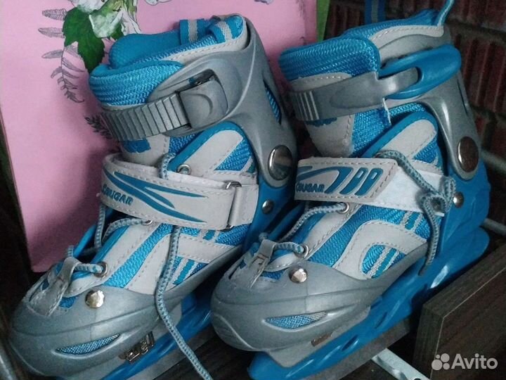 Коньки детские раздвижные