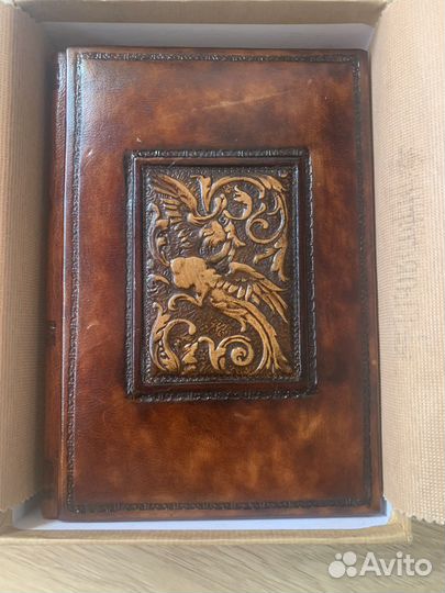 Записная книжка из кожи (блокнот) торг