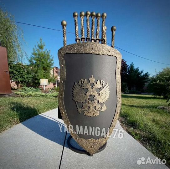 Подставка для шампуров, шампура