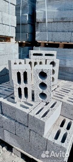 Керамзитный керамзитобетонный блок DEX1568