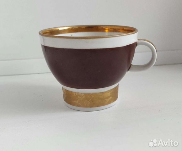 Антиквариат чашка фарфоровая