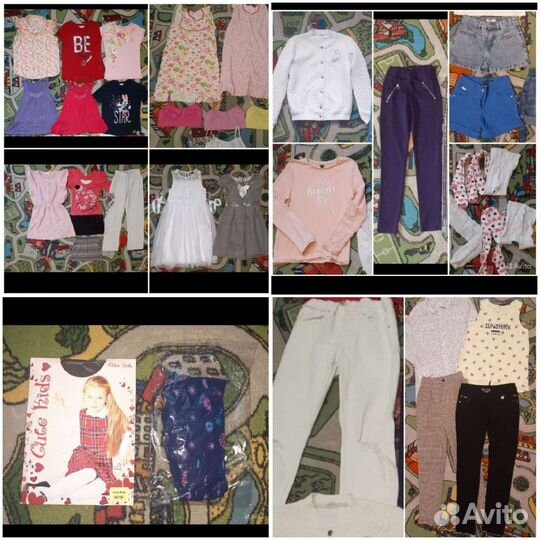 Вещи для девочки пакетом р.152-158 (33 предмета)