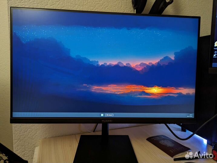 Монитор Huawei 23.8 AD80HW 60hz IPS безрамочный