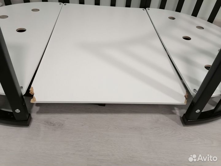 Детская кроватка трансформер с маятником