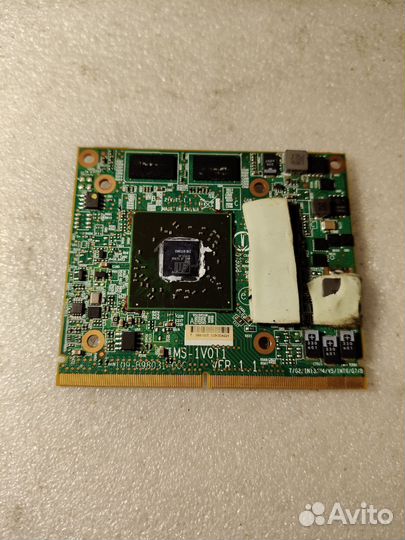 Видеокарты для ноутбуков