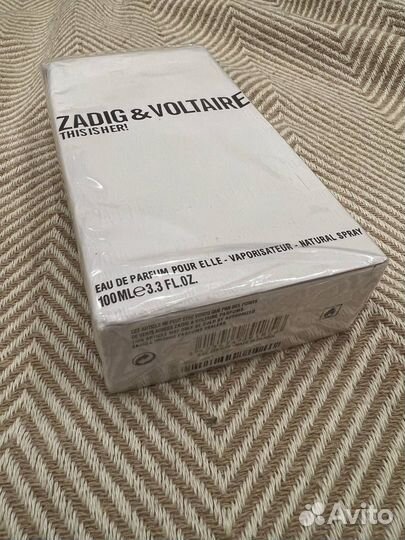 Духи женские Zadig&voltaire 100 мл