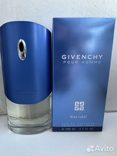 Туалетная вода оригинал Givenchy Blue Label 100 мл