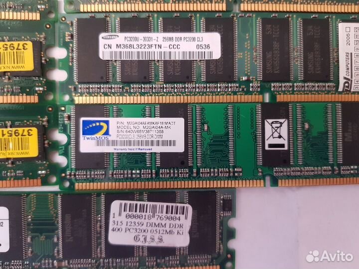 Оперативная память samsung ddr ddr2 m312l2920dz3