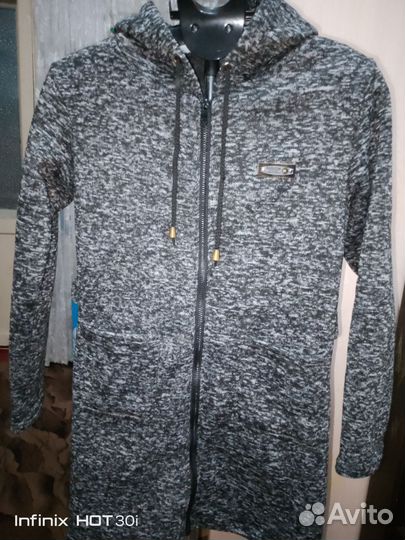 Флисовая кофта женская 48