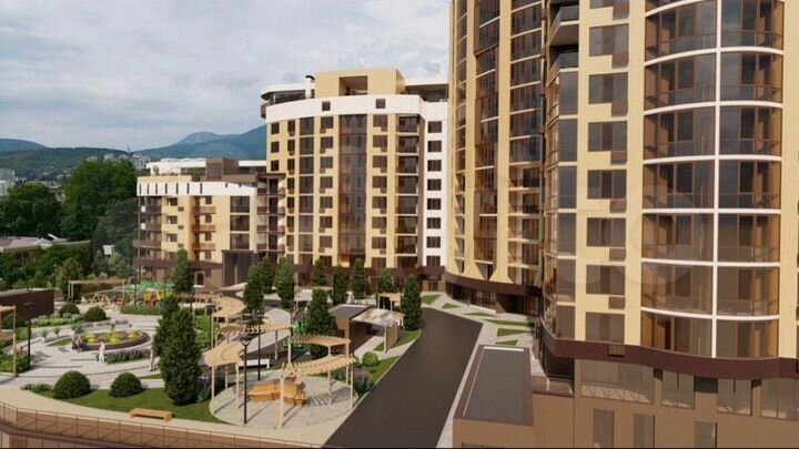 1-к. квартира, 67 м², 7/16 эт.