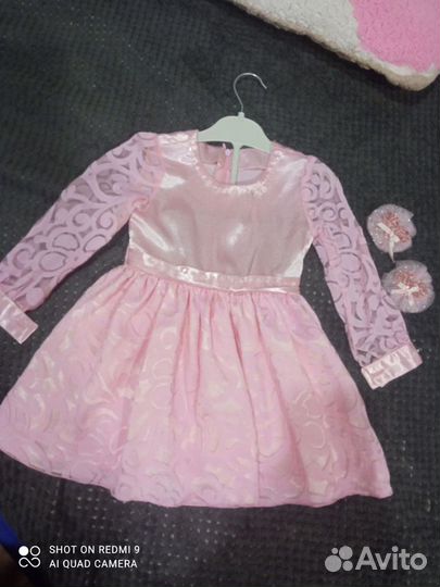 Платье для девочки 86 92