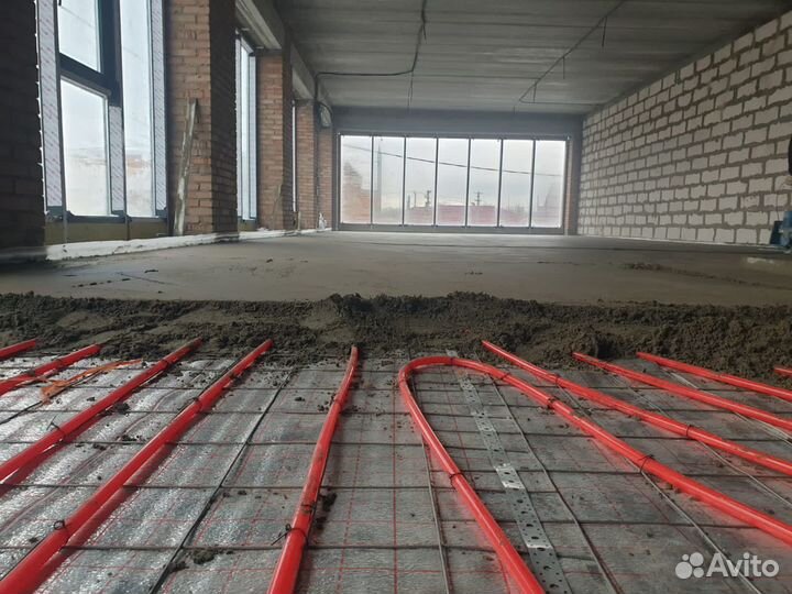 Стяжка пола за 1 день