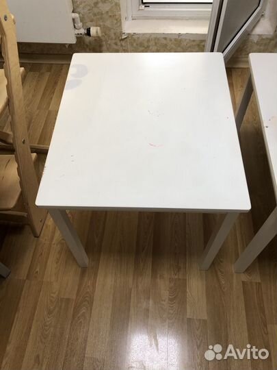 Детский стол и стул IKEA Kritter