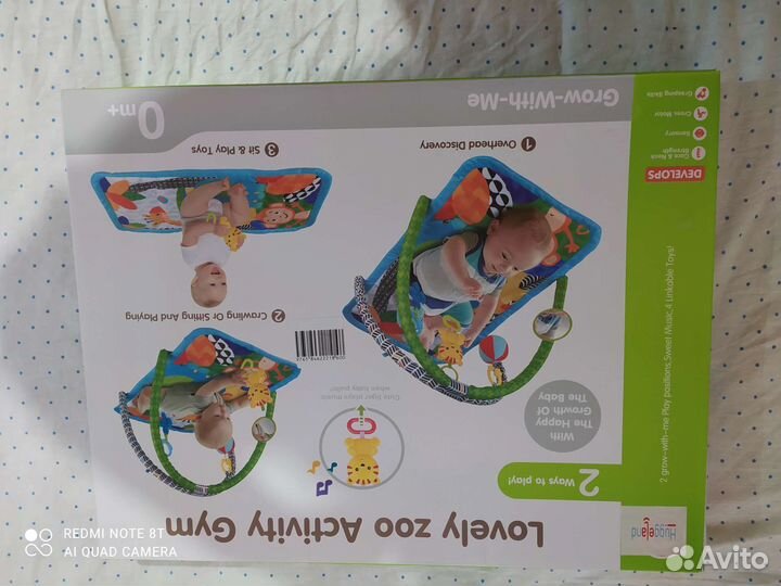 Развивающий коврик новый