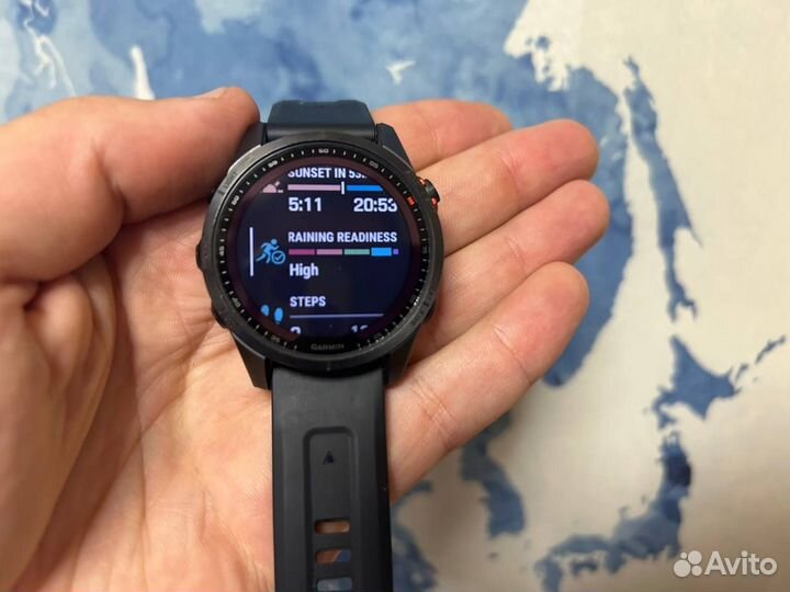 Garmin Fenix 7s Solar в идеальном состоянии