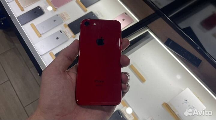 Смартфон iPhone 8 product RED 64gb акб-87 (Лн18)