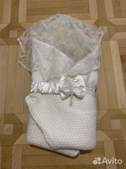 Конверт одеяло на выписку зимний из овчины