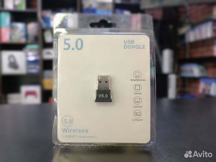 Адаптер Bluetooth 5.0 USB Dongle Wireless