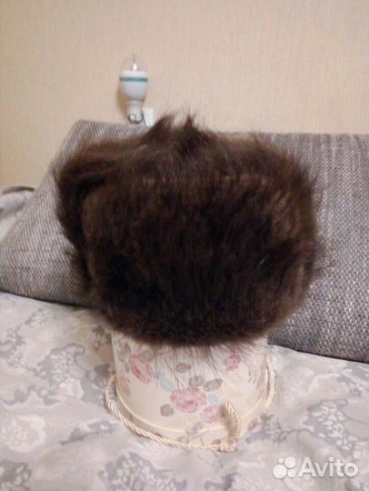 Шапка имитация бобр