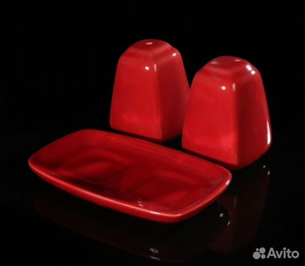 Набор для специй, сахарница, салфетница Cesiro