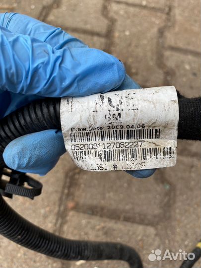 Проводка вентилятора радиатора с датчиком Astra J