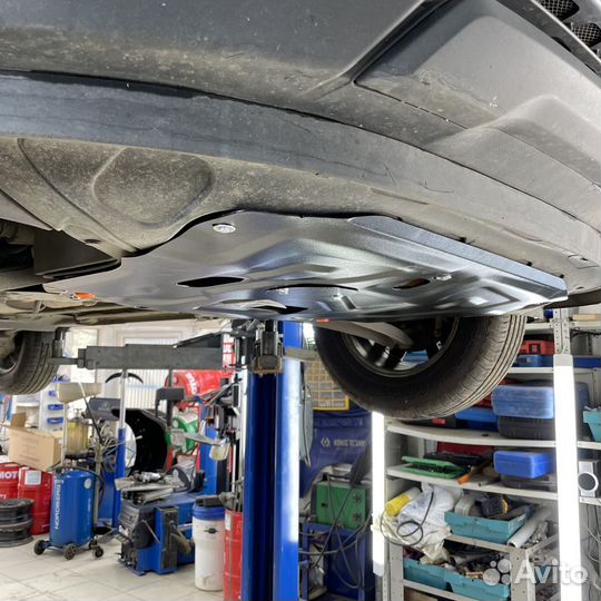 Защита картера и кпп для Хендай Крета