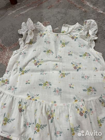 Костюм льняной для девочки