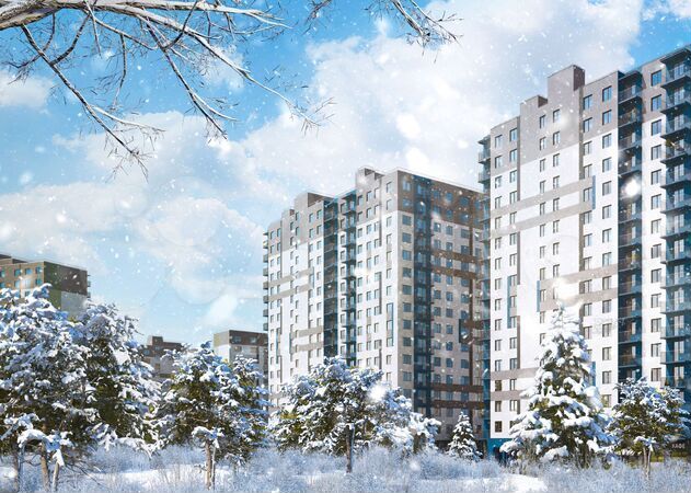 1-к. квартира, 33,7 м², 11/16 эт.