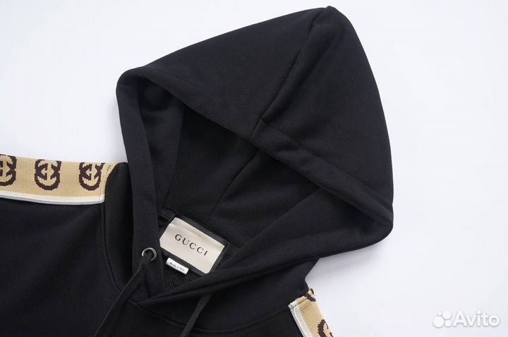 Черное Худи gucci