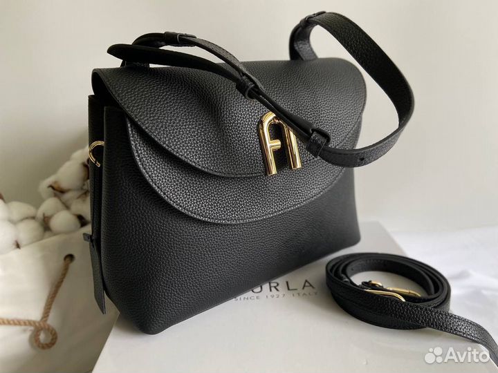 Сумка натуральная кожа furla