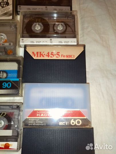 Аудиокассеты СССР и 90х