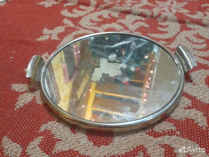 Поднос зеркальный