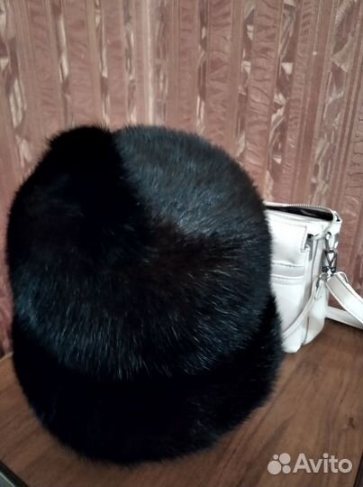 Шапка норковая женская