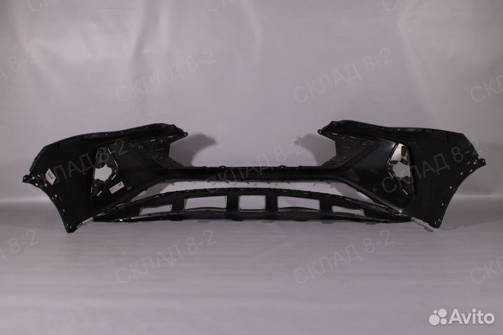 Бампер передний под парктроники (рестайлинг) 2022- (Haval F7x)