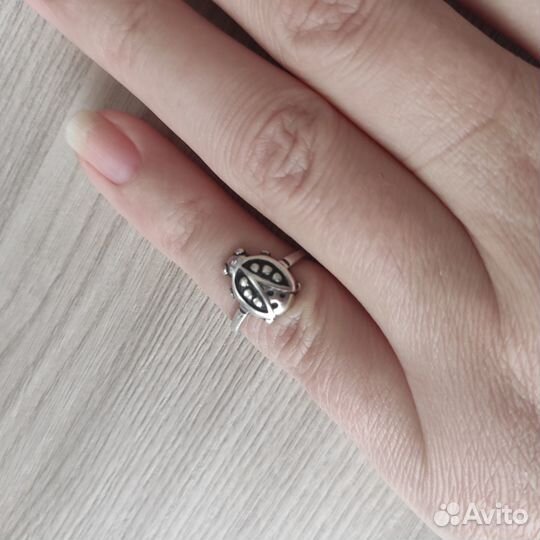 Серьги, кольцо подвеска