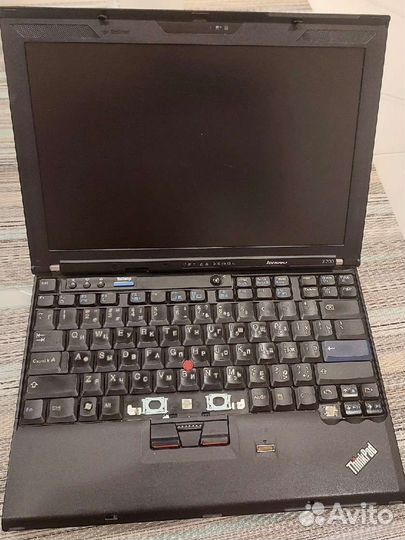 Ноутбук lenovo thinkpad x200