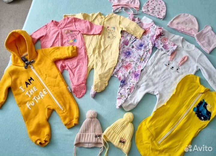 Вещи пакетом для девочки 56