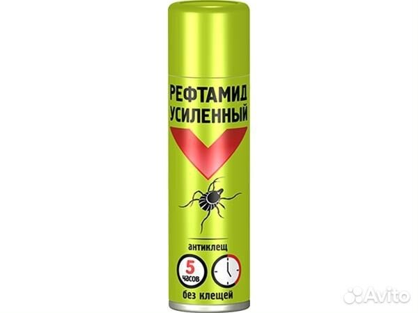 Аэрозоль Рефтамид Экстра антиклещ усиленный 150 мл