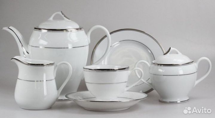 Набор столовой и чайной посуды по 12 персон