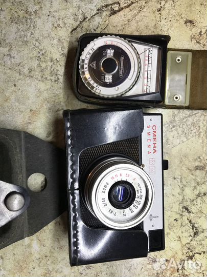 Фотоаппарат смена + фотовспышка