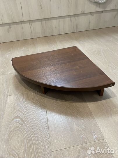 Угловая подставка под монитор цвета venge