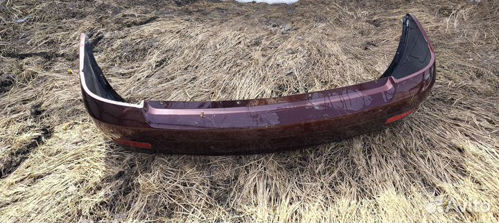 Задний бампер приора хэтчбек