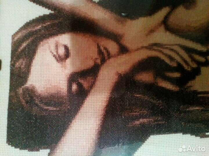 Картина вышитая крестиком